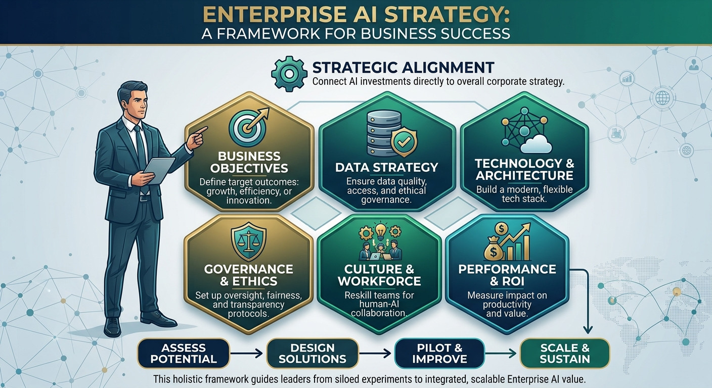 Enterprise AI Strategy & The AI-First CEO: How Modern Executives Build Scalable Organizations