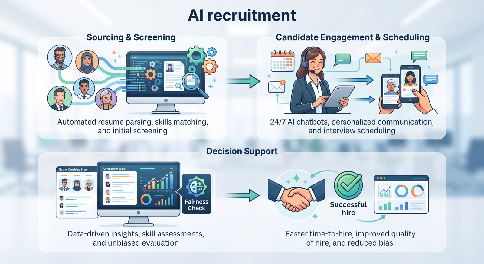 How AI Recruitment Find Top Talent Faster